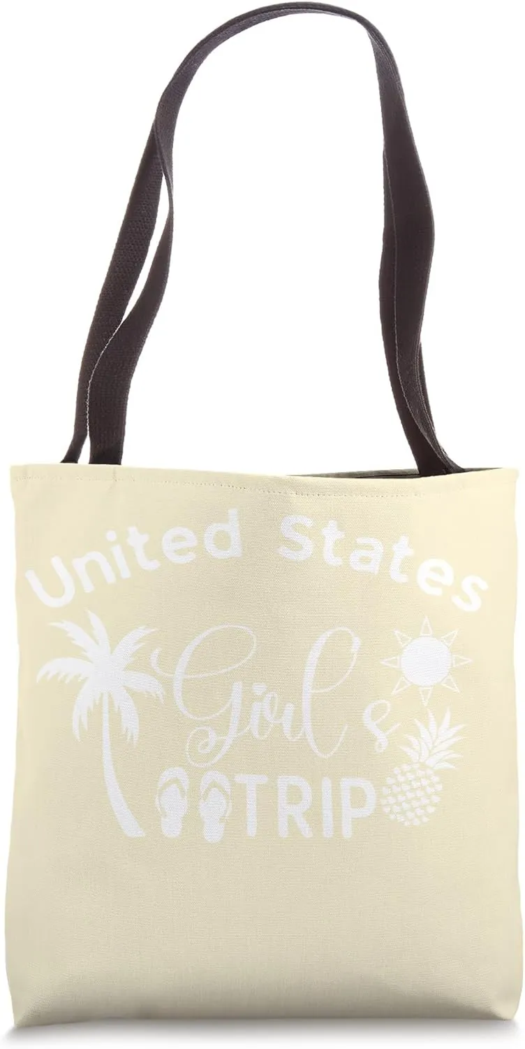 Girls Trip Travel United Kingdom Vacation Travel Tote Bag