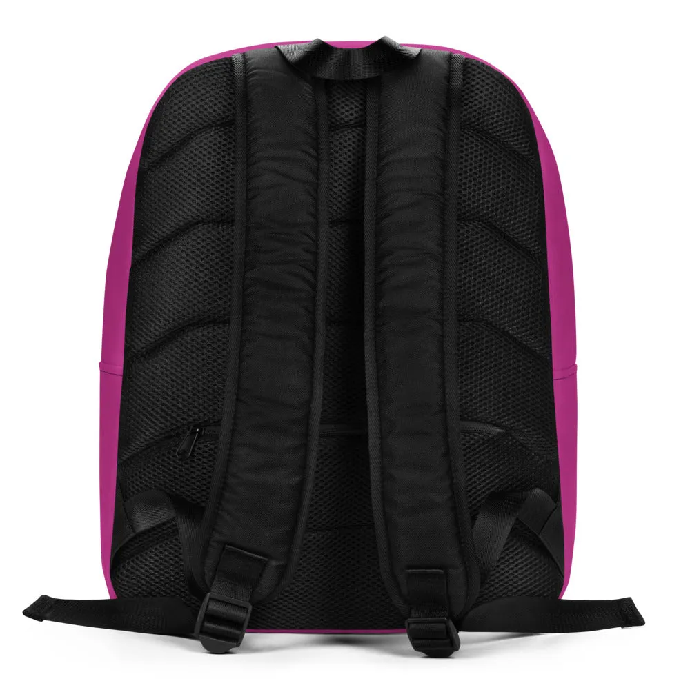 Globetrotter Minimalist Carry On Backpack (Pink)
