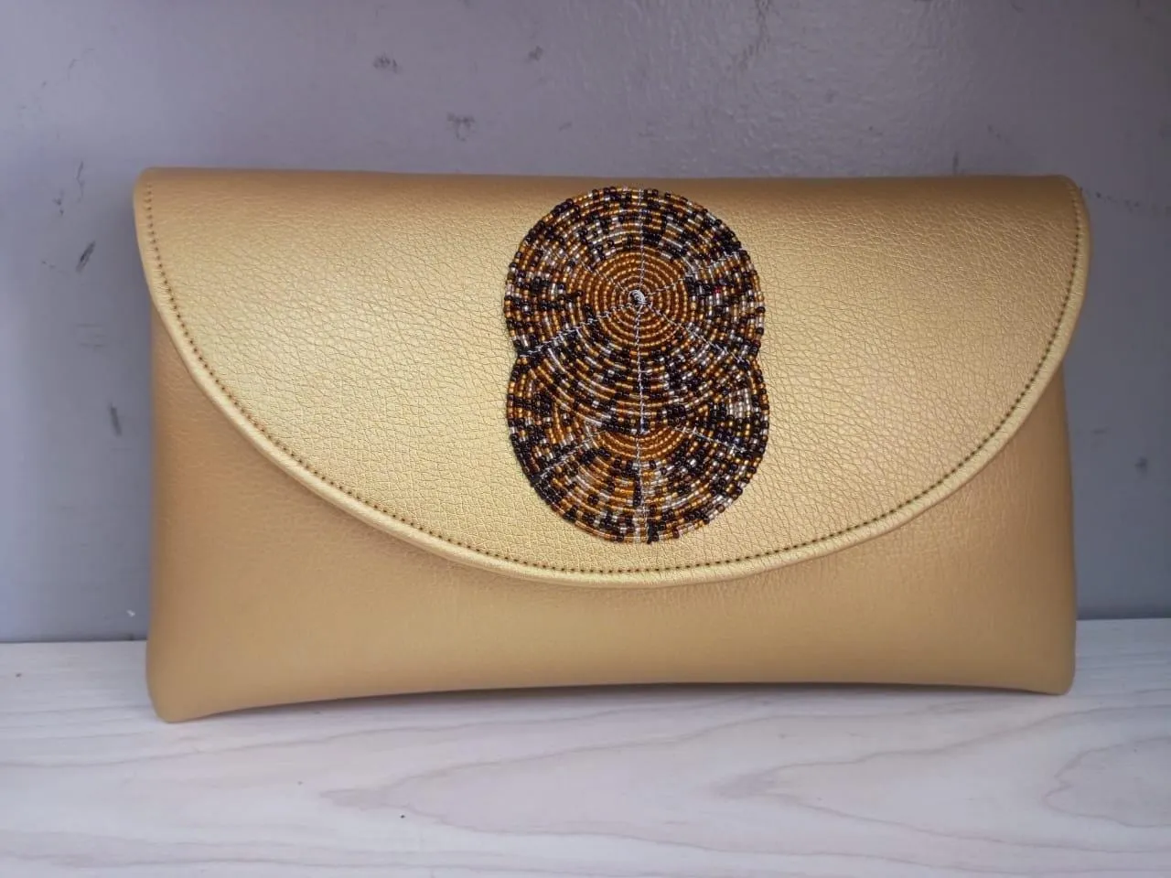 Gold leather African purses, bags,African bag, women purses , gift for her, christmas gift for loved ones,clutch bags, mother's day gifts
