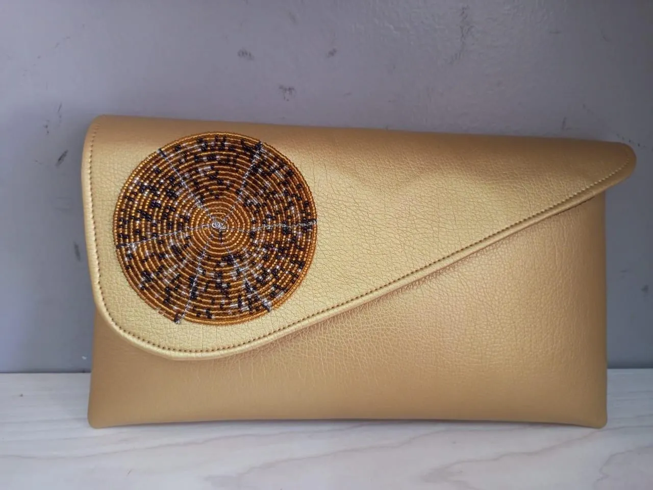 Gold leather African purses, bags,African bag, women purses , gift for her, christmas gift for loved ones,clutch bags, mother's day gifts