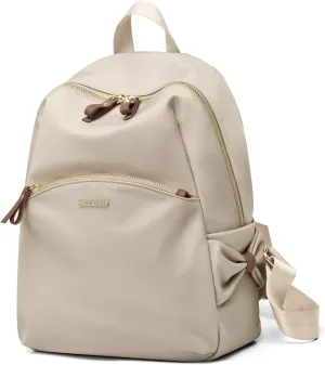 GOLF SUPAGS Stylish Backpack Purse for Women Casual Travel Daypack Mini Backpack Handbag Nylon Bookbag