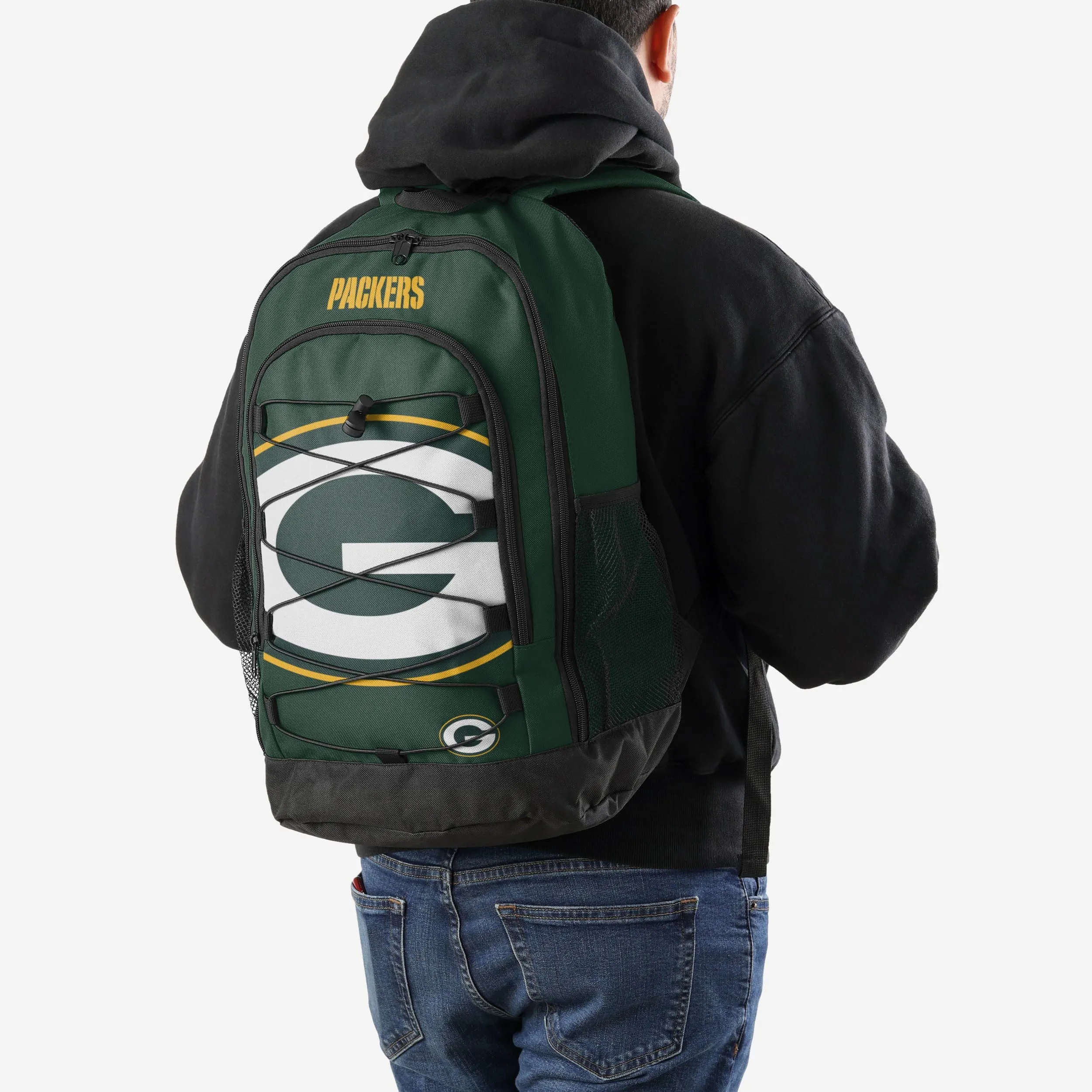 Green Bay Packers Big Logo Bungee Backpack