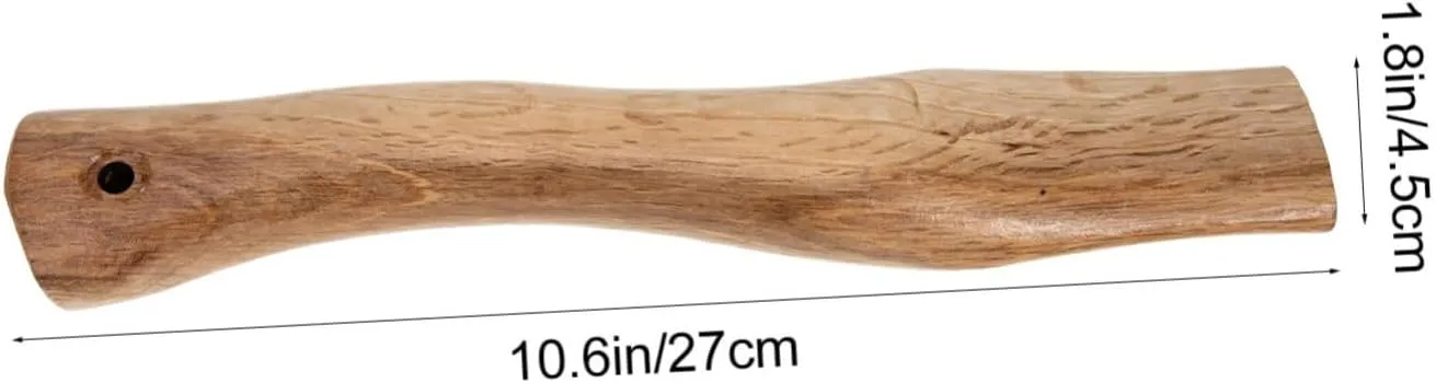 Grip Wooden Handle Replacement for Axe Handle for Camp Axe Fine Polishing Comfortable Use Suitable for Outdoor Activities