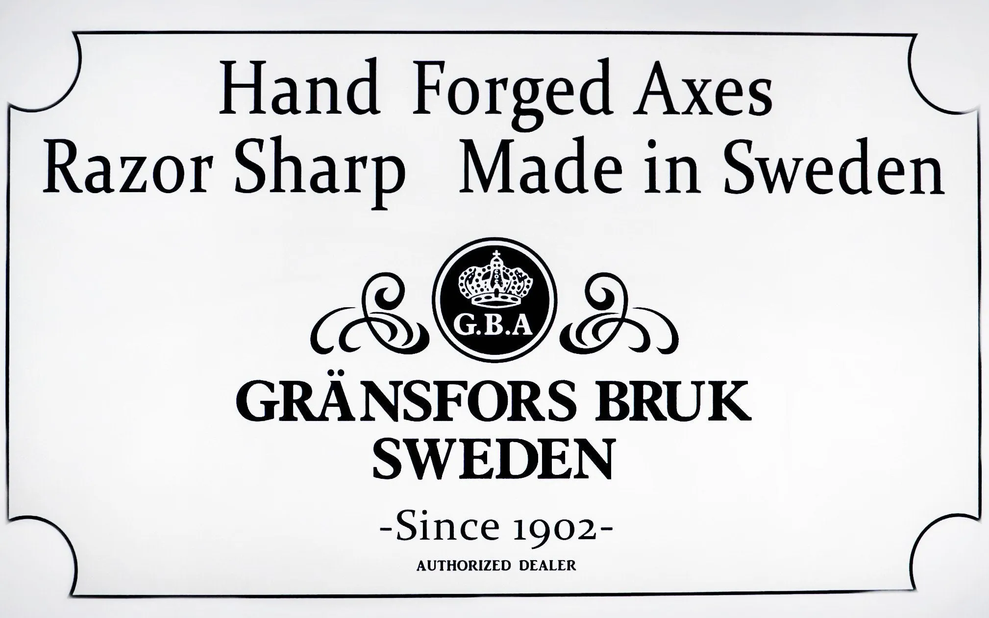 Gränsfors Bruk Hickory Handle for No. 430 Scandinavian Axe