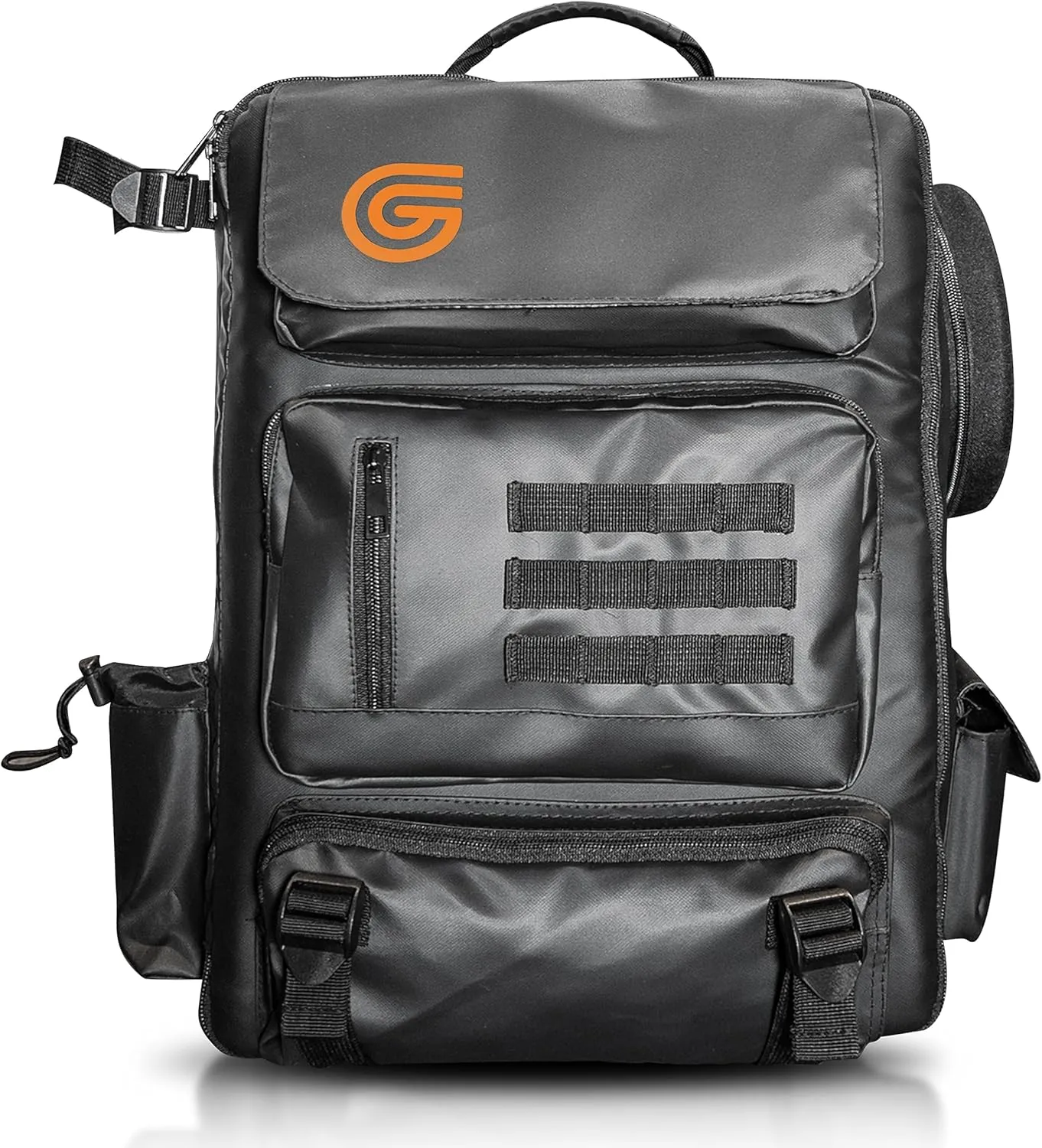 Guilt Free Gaming Ultimate Board Game Backpack - Perfect for Gamers, DND, and RPG Players | Removeable Dice Tray | Padded Back & Straps | Laptop Storage | Mini Foam Inserts