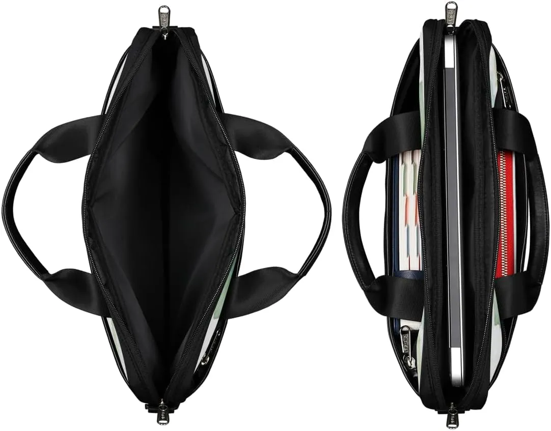 Halloween Town Laptop Bag for Men Women 13-15 Inch Case Bags Sleeve Shoulder with Anti Slip Removable The Pad Straps