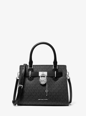 Hamilton Small Signature Logo Satchel