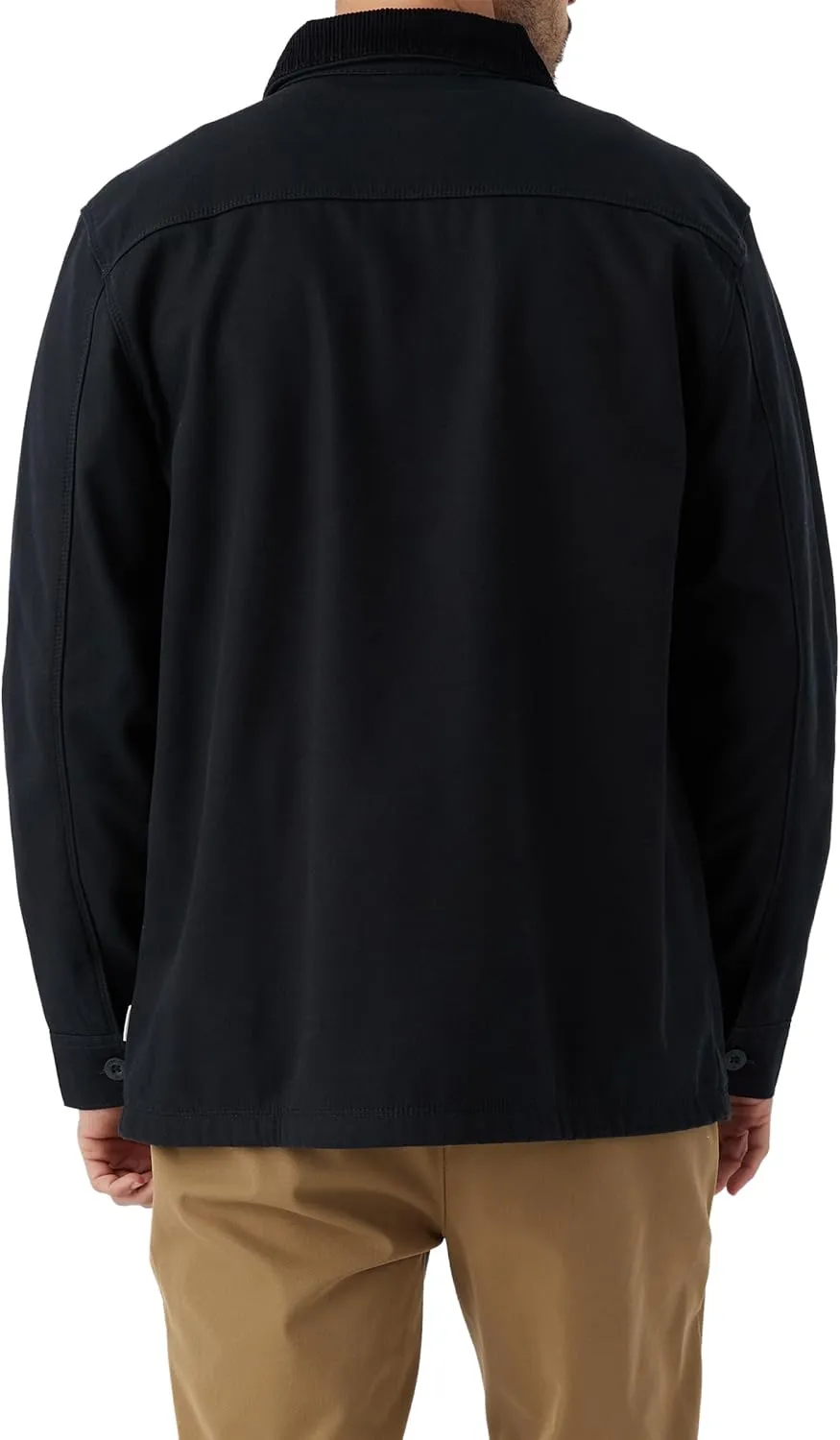 Hang Ten Men's Button-Up Jacket - Button-Up Utility Jacket for Men with Pockets