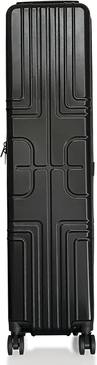 Hard Plastic Carrying Case with wheels and handles ，Inside Dimensions: 39" L x 10" W x 8" H