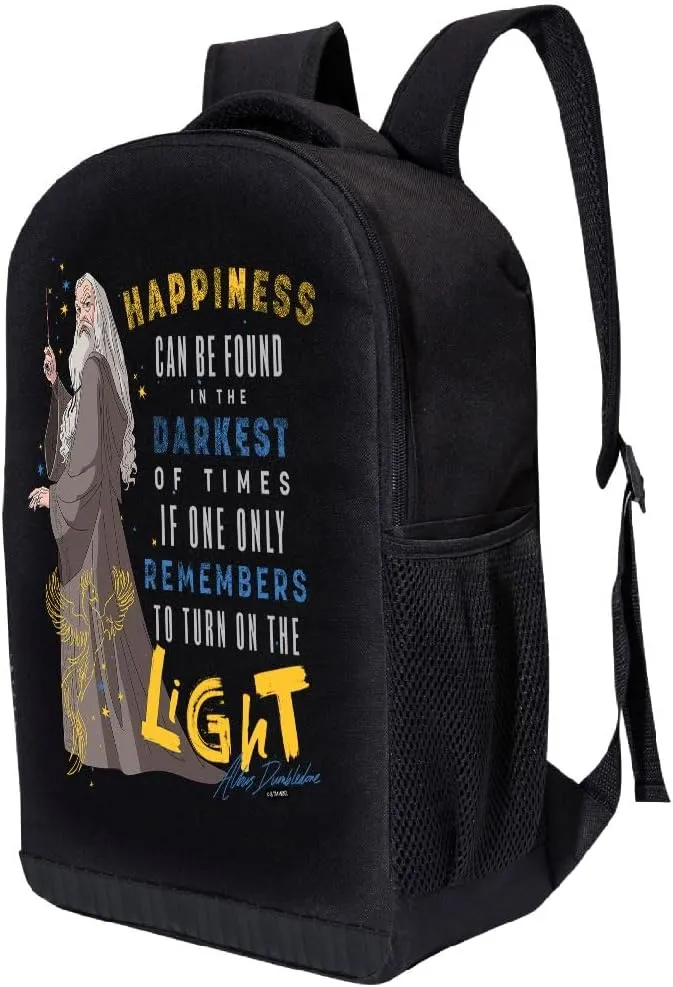 Harry Potter Backpack for School | Kids Travel Backpack School Backpack | Kids Backpack for Boys, Girls, Toddlers Unisex (Dumbledore)
