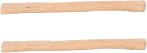 Hatchet Handle Replacement 2pcs Wooden Axe Handles 40cm Length Sturdy Versatile
