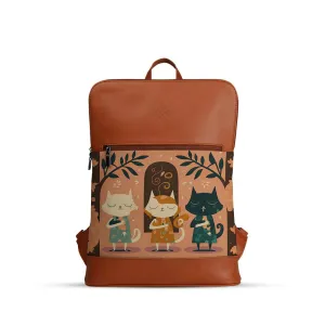 Havana Orbit Laptop Backpack Cats