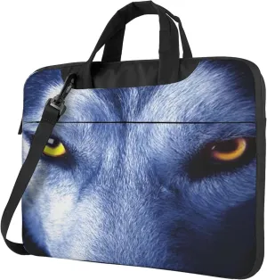 Hawaiian Surfer Sea Palm Trees Retro Laptop Shoulder Bag ​for Men Women, Computer Carrying Case Messenger Bag with Strap