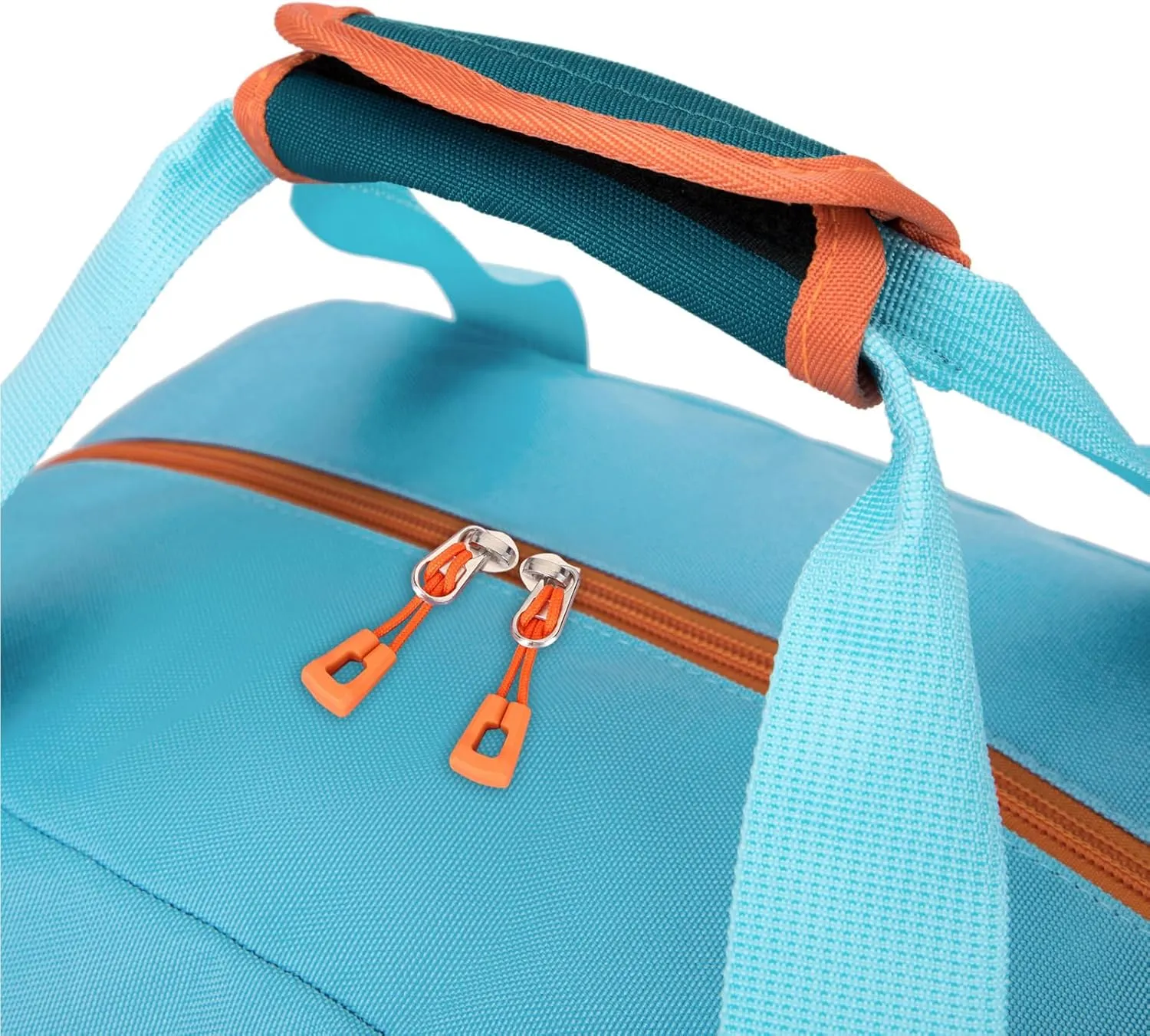 HawLander Small Duffle Bag for Kids Boys or Girls, Gym Bag for Sports (Teal Blue)