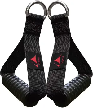 Heavy Duty Gym Workout Handles Attachment for Cable Machine,Resistance Band,Pulley System Home Exercise Equipment, Compatible with Bowflex,Total and Smith
