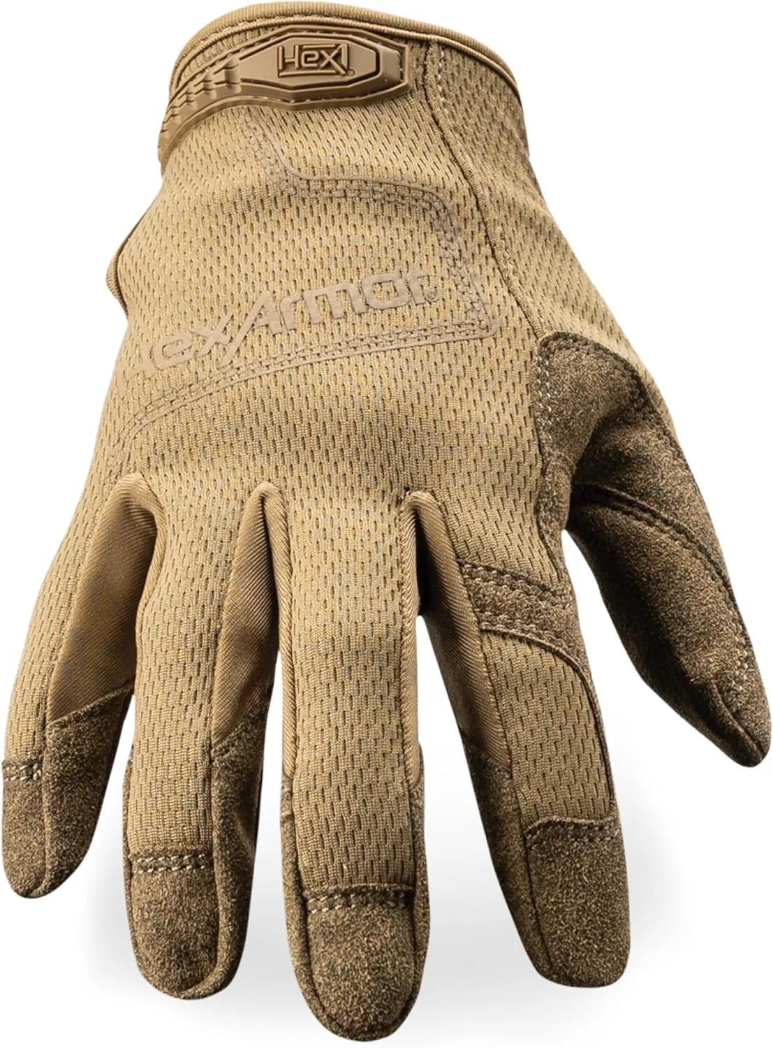 HexArmor, Law Enforcement Tactical Safety Work Gloves,Abrasion-Resistant Touchscreen Tactical Gloves HexBlue 2132 Series