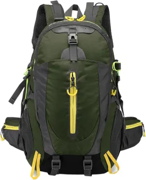 Hiking Backpack - Lightweight Waterproof Camping Daypack | Hydration Pack for Outdoor Sports, Large Travel Backpack for Hiking, Running, Cycling, College, Trekking, 19.69x12.6x6.3 inches