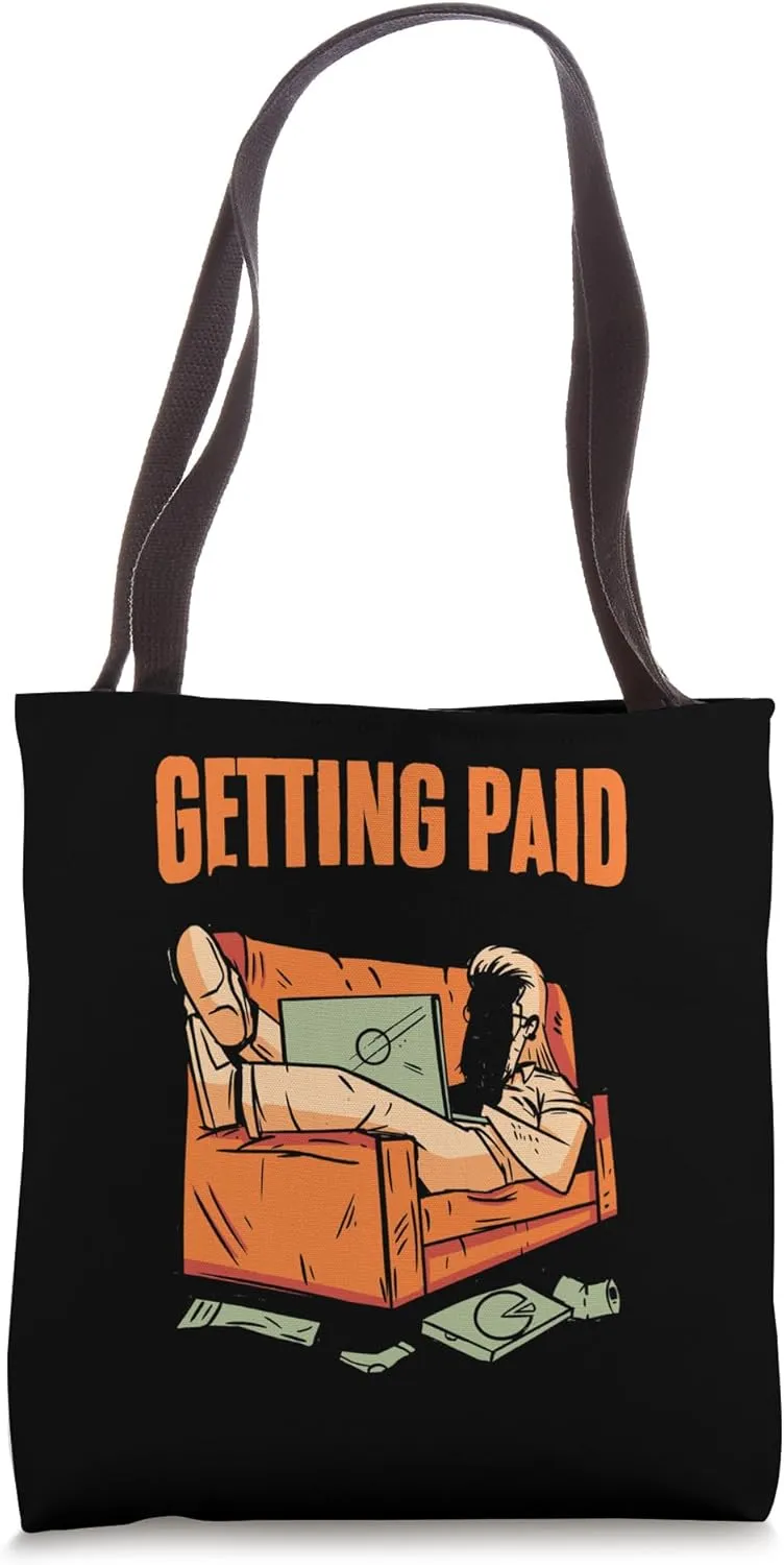 Home Office Remote Working Workspace Freelance Freelancer Tote Bag