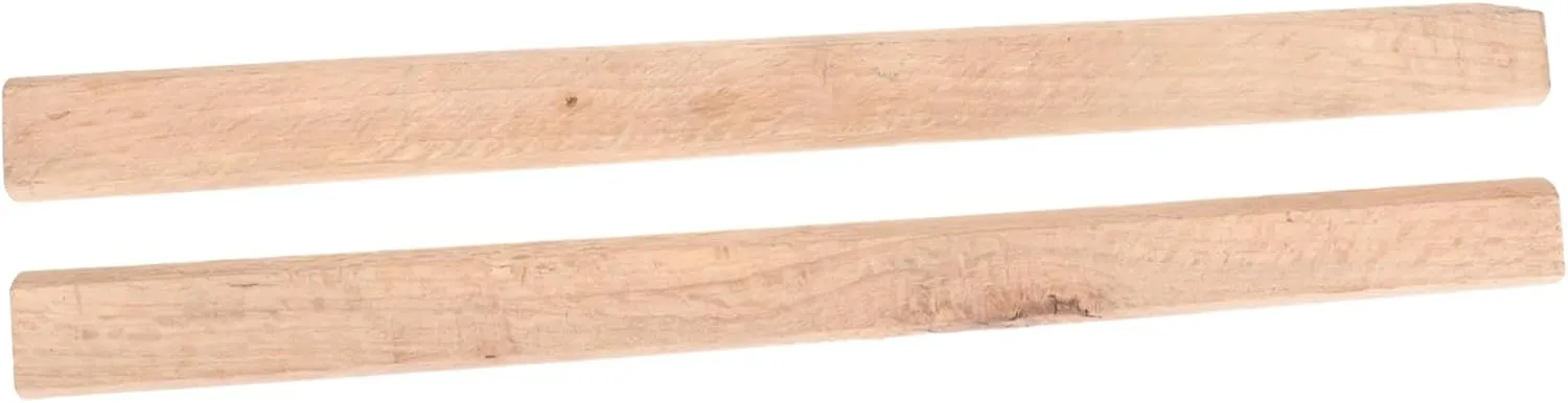Homoyoyo Wooden Axe Handle Replacement Flat Broad Handle for Camping Axe for Bushcraft