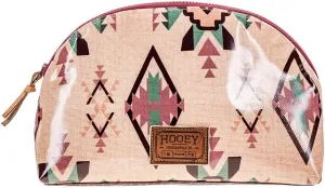 HOOEY Accessory Bag Make Up Toiletry Travel Bag (Nomad - Pink/Aztec, Large)