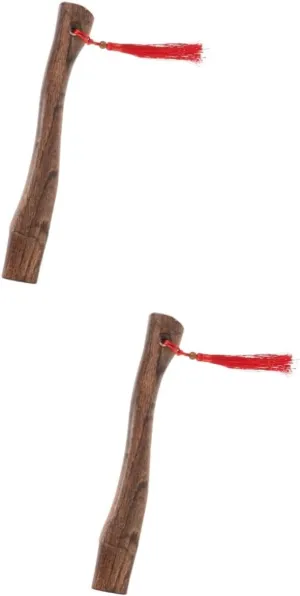 Housoutil 2pcs Wooden Axe Handle Replacement Handle for Axe Ergonomic Design for Woodworking Camping and Outdoor Use Versatile for Performance