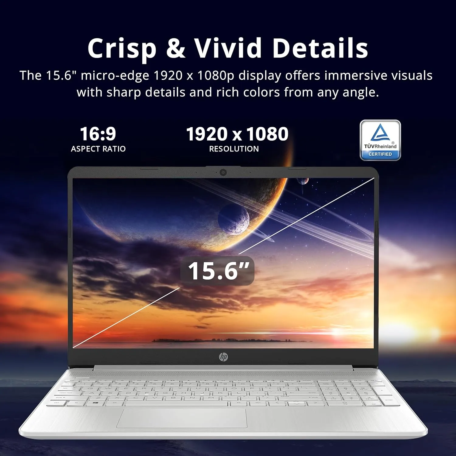 HP 15.6" FHD Laptop, AMD Ryzen 3-3250U Processor, 16GB RAM, 416GB Storage(256GB SSD   160GB Docking Station Set), AMD Radeon Graphics, Numeric Keypad, 720p HD Webcam, WiFi, Windows 10S, Silver