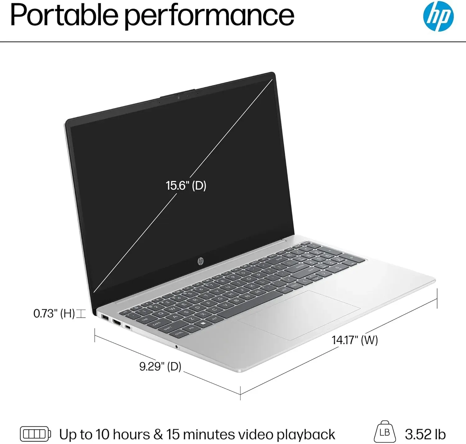 HP 15.6" Touchscreen Business Laptop, 32GB RAM 1.5TB Storage (1TB SSD 512GB Docking Station Set), 6-Cores Intel Core i3, Windows 11 Pro with Microsoft Office Included, PLUSERA Earphones, Silver