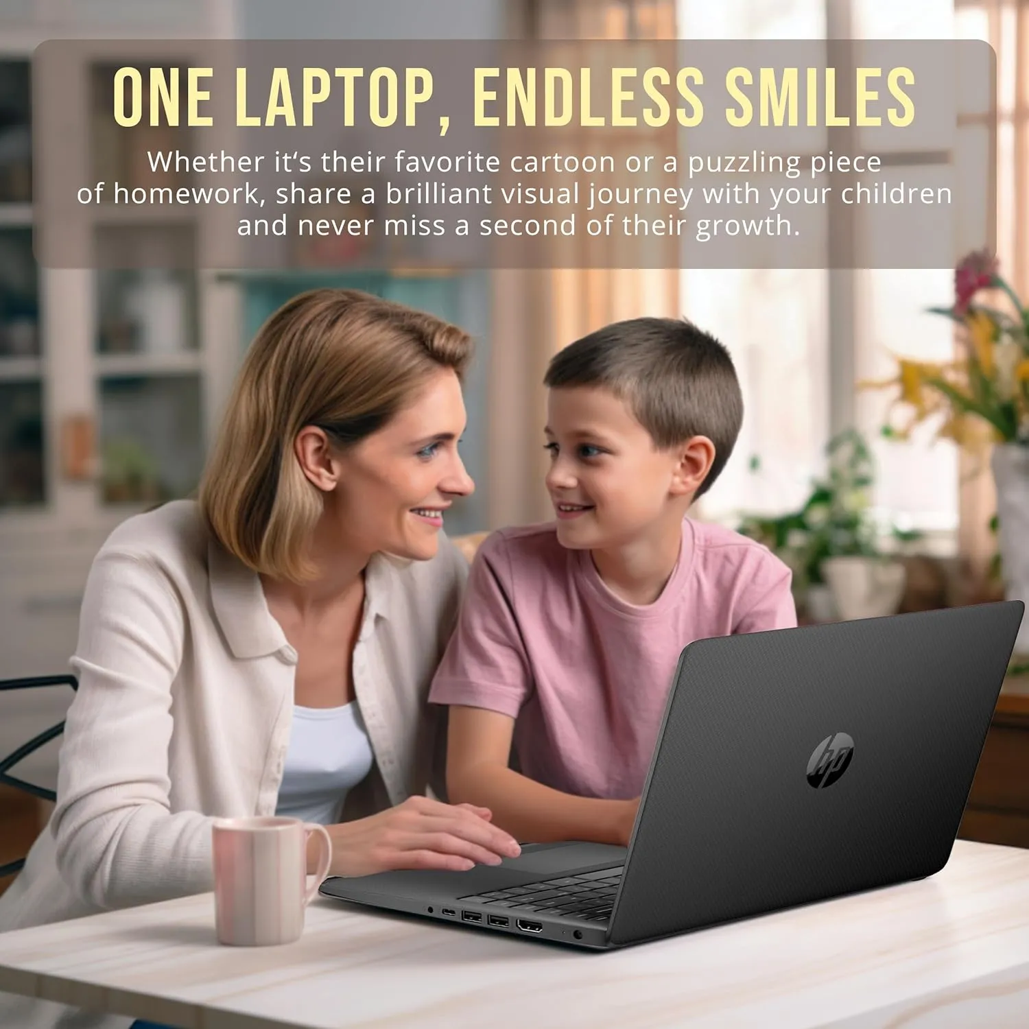 HP Stream 14" HD BrightView Laptop, Intel Celeron N4120, 16GB RAM, 256GB Storage (128GB eMMc 128GB USB Card), Intel UHD Graphics, 720p HD Webcam, 1 Year Office 365, Bluetooth, WiFi, Win 11s, Black