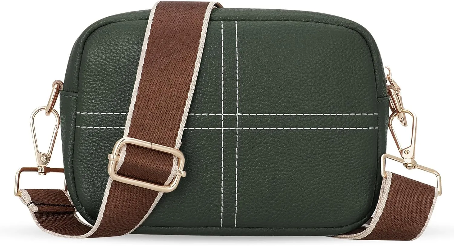 HUA ANGEL Quilted Crossbody Bags for Women, Trendy Small Crossbody Travel Purses Vegan Leather Cellphone Shoulder Handbags