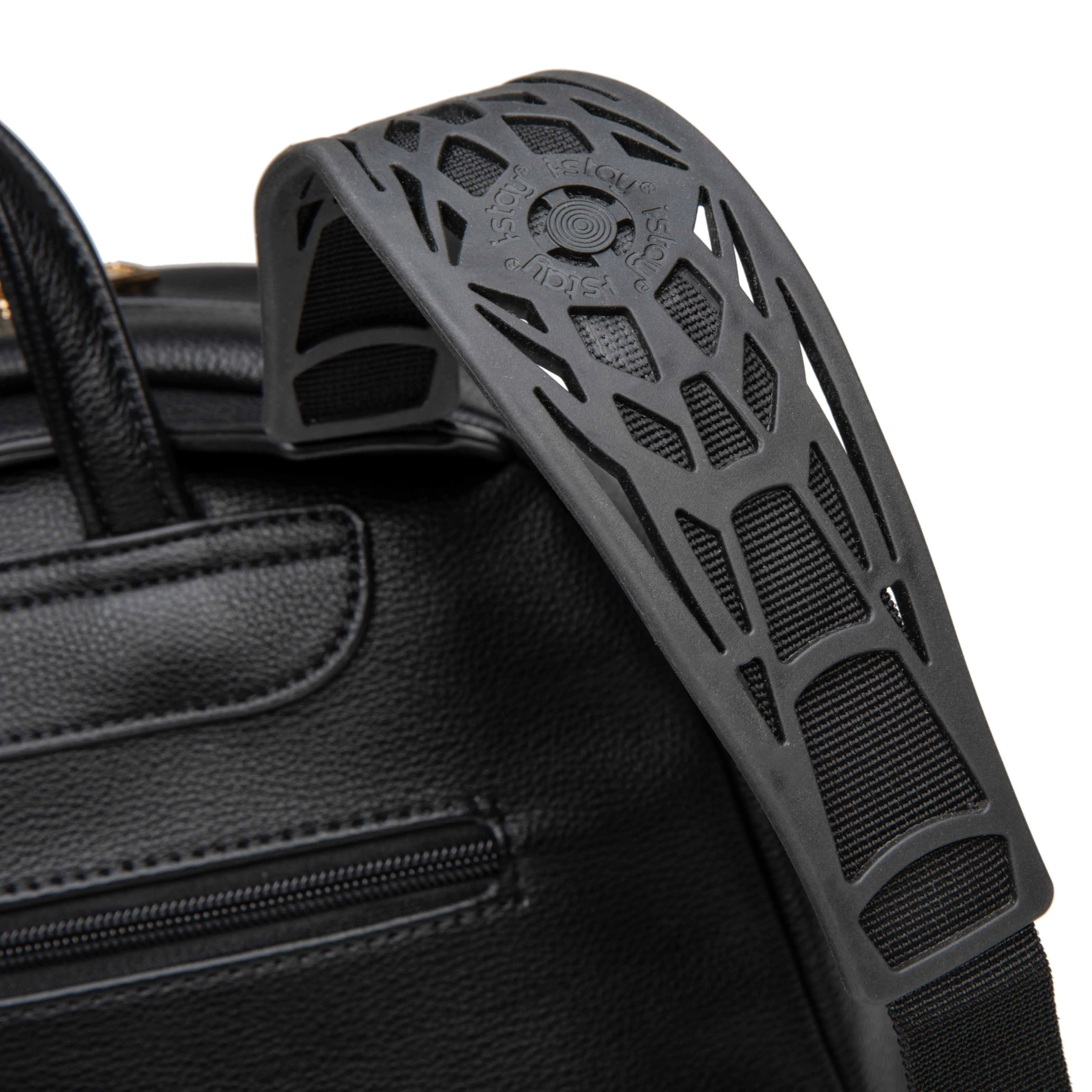 i-stay 13.3" Womens Laptop - Tablet Backpack with Clutch Bag - Black