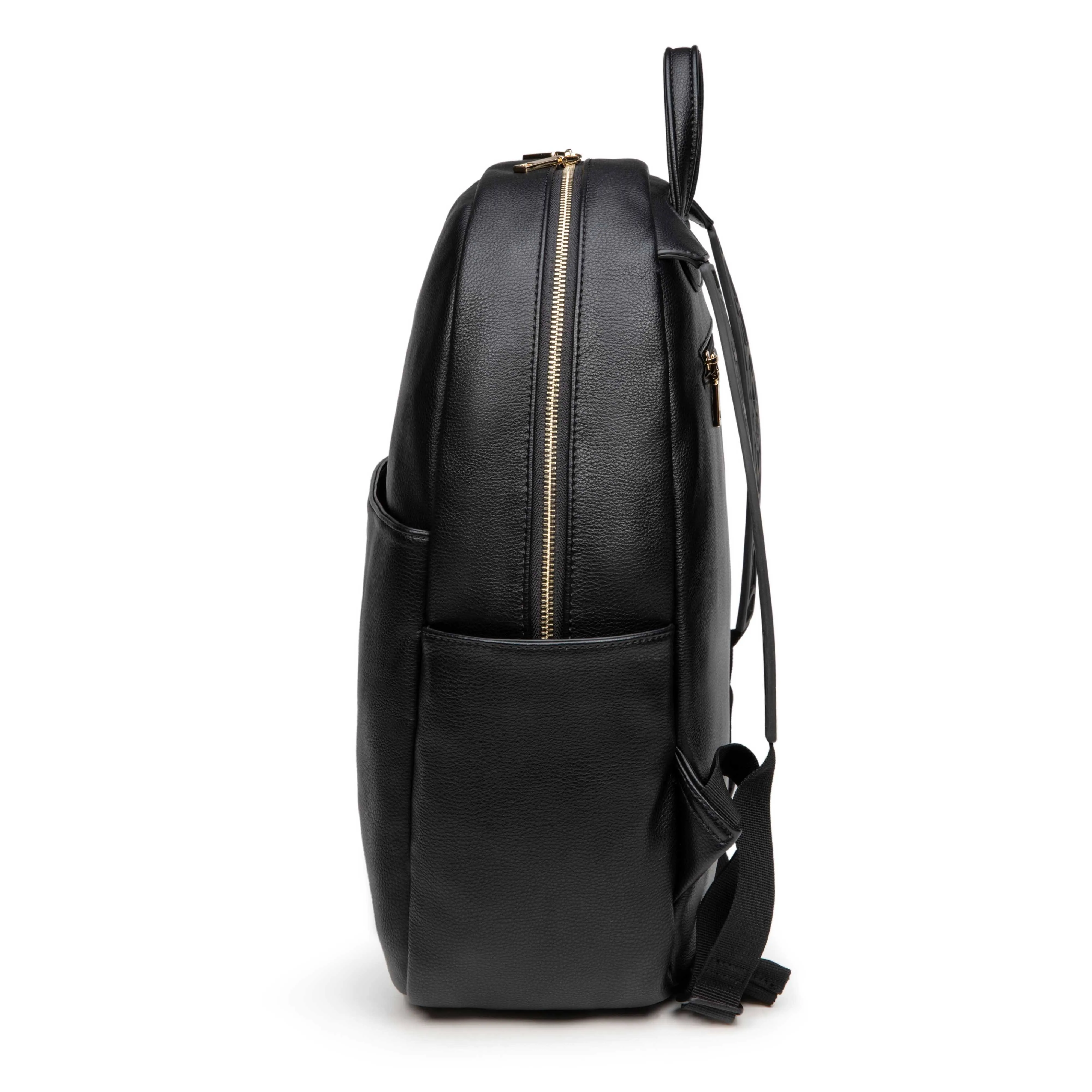 i-stay 13.3" Womens Laptop - Tablet Backpack with Clutch Bag - Black