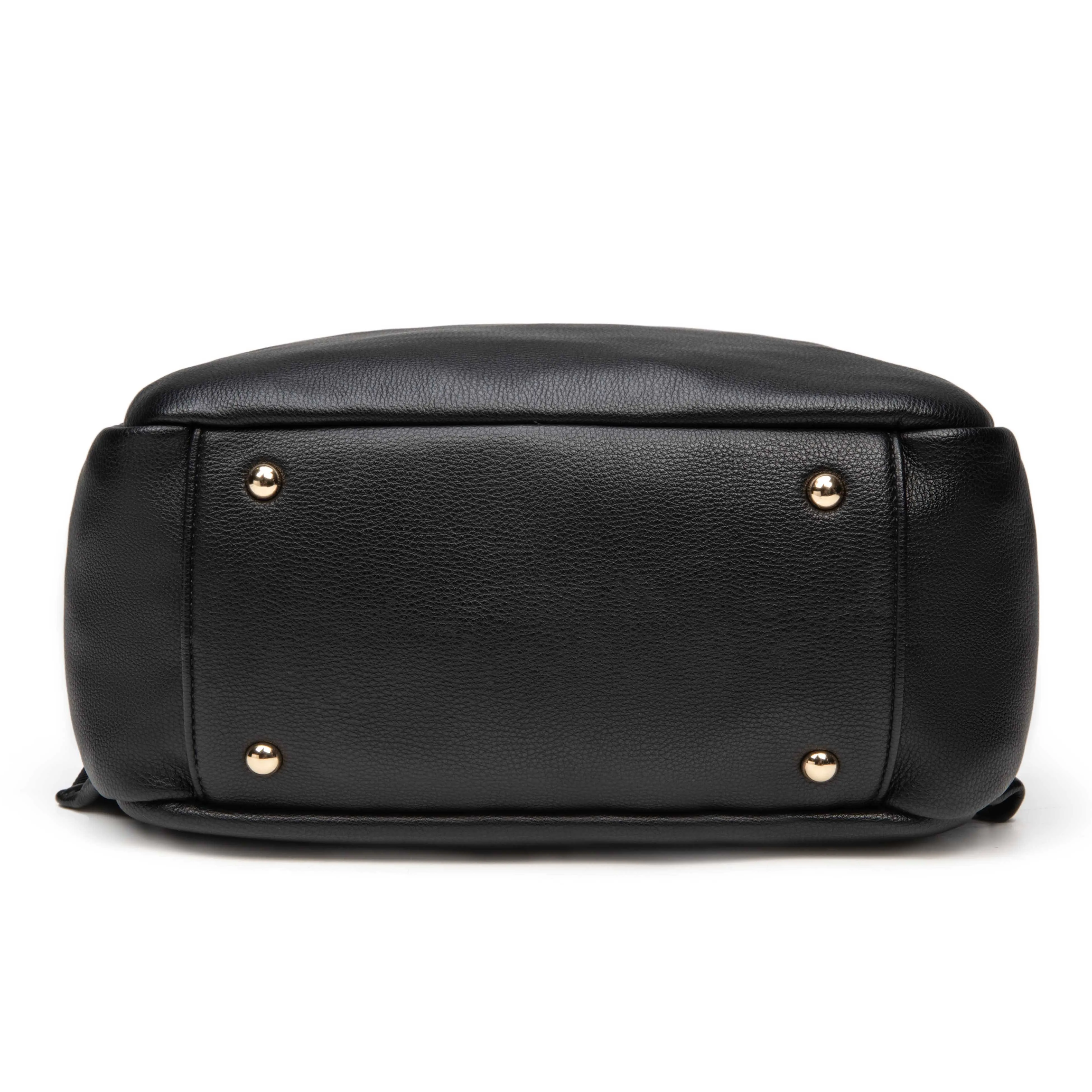 i-stay 13.3" Womens Laptop - Tablet Backpack with Clutch Bag - Black