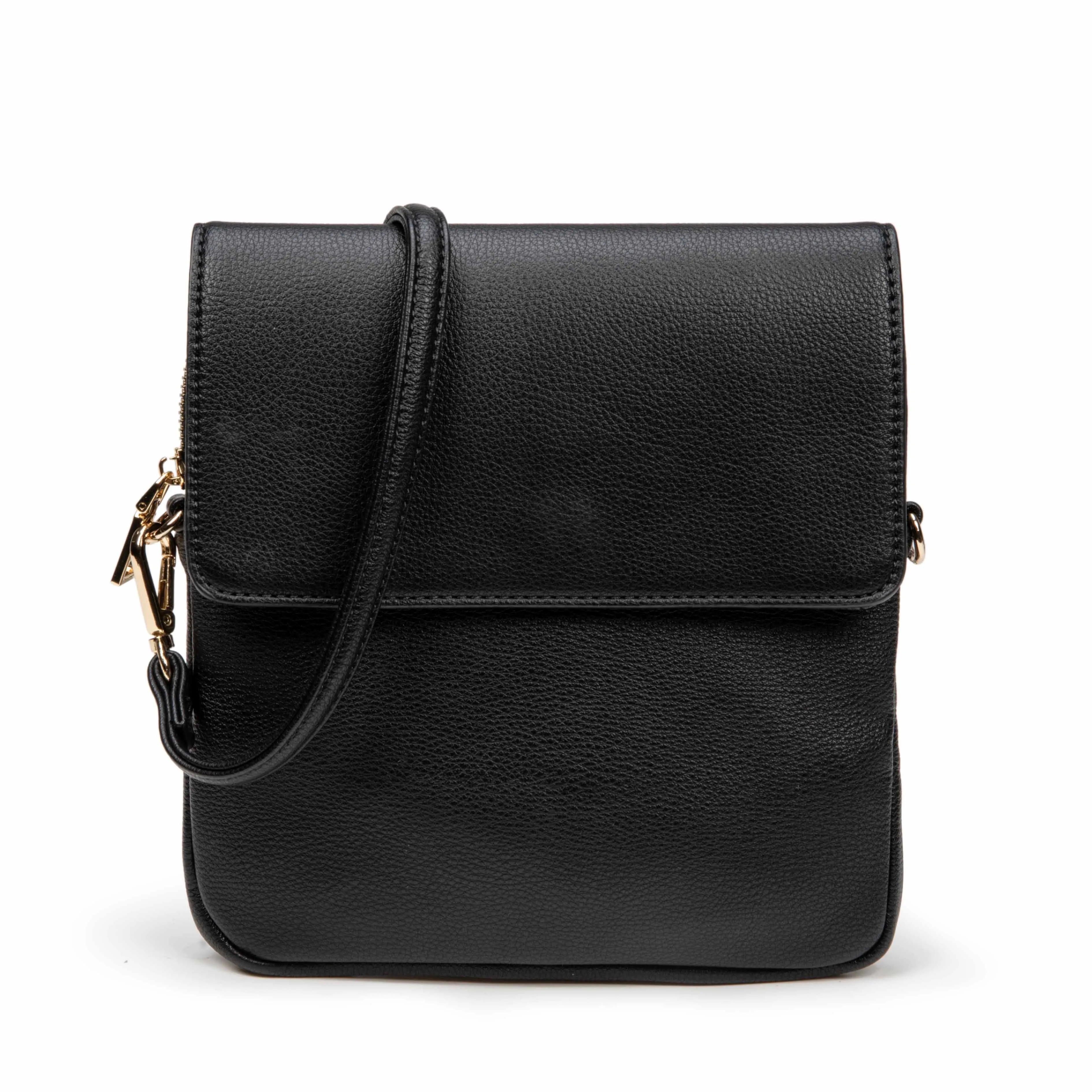 i-stay 13.3" Womens Laptop - Tablet Backpack with Clutch Bag - Black