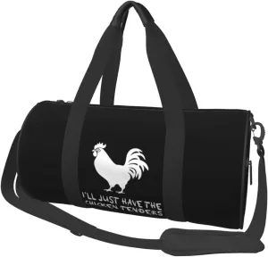 I’ll Just Have The Chicken Tenders Duffel Bag Gym Bag Travel Sports Tote Large Foldable Beach Swim Yoga4