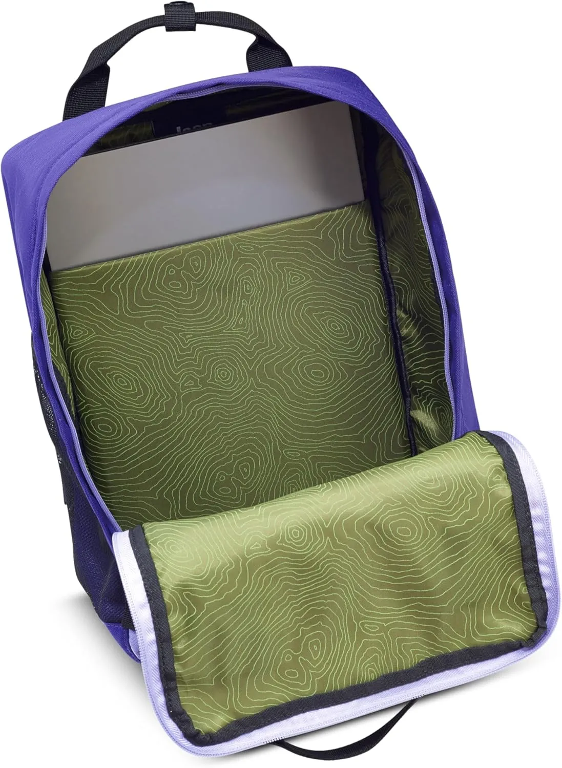 Jeep JS014D Tote Travel Backpack, Purple, 14" Laptop
