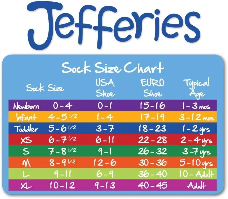 Jefferies Socks Girls' Ripple Edge Turn Cuff Socks 6 Pair Pack