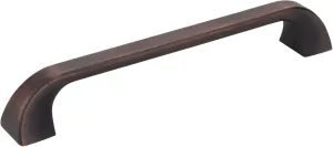 Jeffrey Alexander 972 Marlo Collection Beautiful and Unique Cabinet Handles Pulls (7-1/16" Overall Length, Brushed Oil Rubbed Bronze)