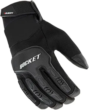 Joe Rocket Velocity 3.0 Glv Bk/Bk Lg