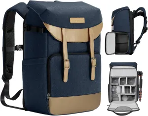 K&F Concept Camera Backpacks for Photographers Travel Bag for Tripod Camera Lence Accessory with laptop compartment and Rain Cover Waterproof Multi-Functional Camera Bags for Dslr Cameras