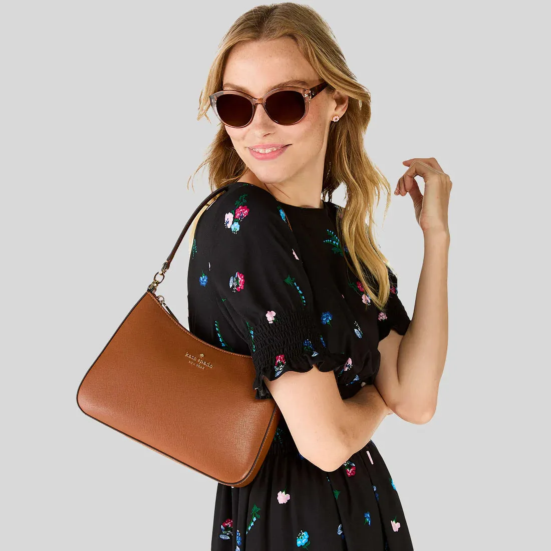 KATE SPADE Madison Shoulder Bag Cavern Clay RS-KH397