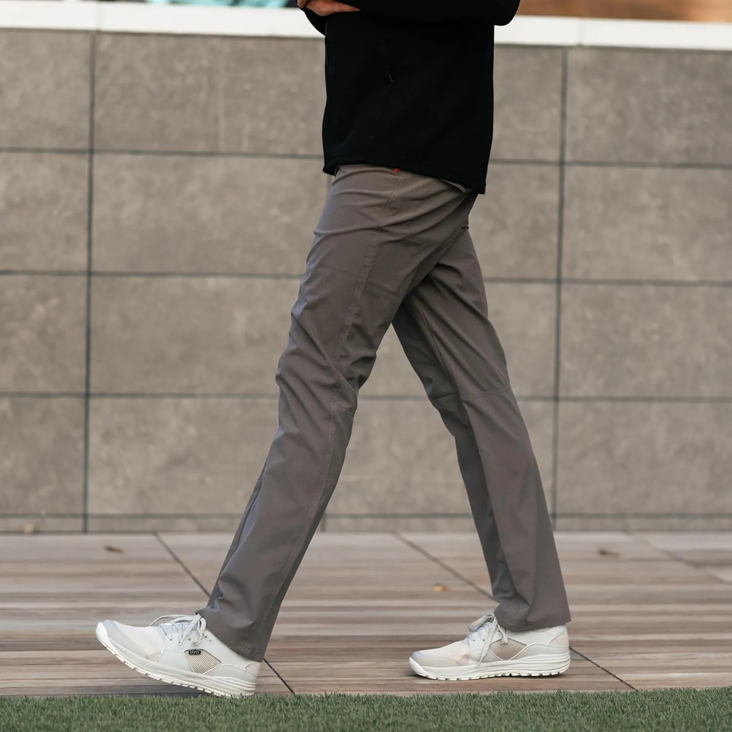 KETL MTN Vent Lightweight Straigt Fit Pants: Summer Hiking & Travel - Ultra-Breathable, Packable & Stretchy - Men's