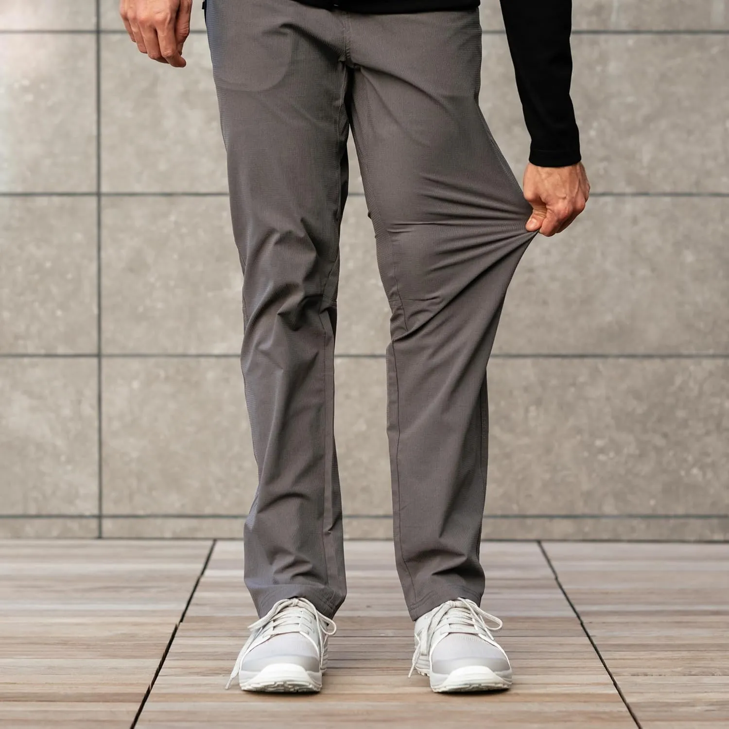 KETL MTN Vent Lightweight Straigt Fit Pants: Summer Hiking & Travel - Ultra-Breathable, Packable & Stretchy - Men's