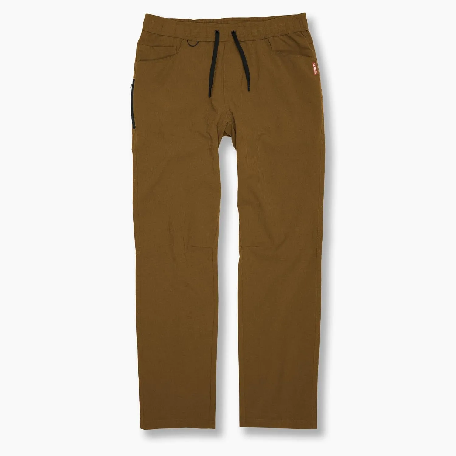 KETL MTN Vent Lightweight Straigt Fit Pants: Summer Hiking & Travel - Ultra-Breathable, Packable & Stretchy - Men's