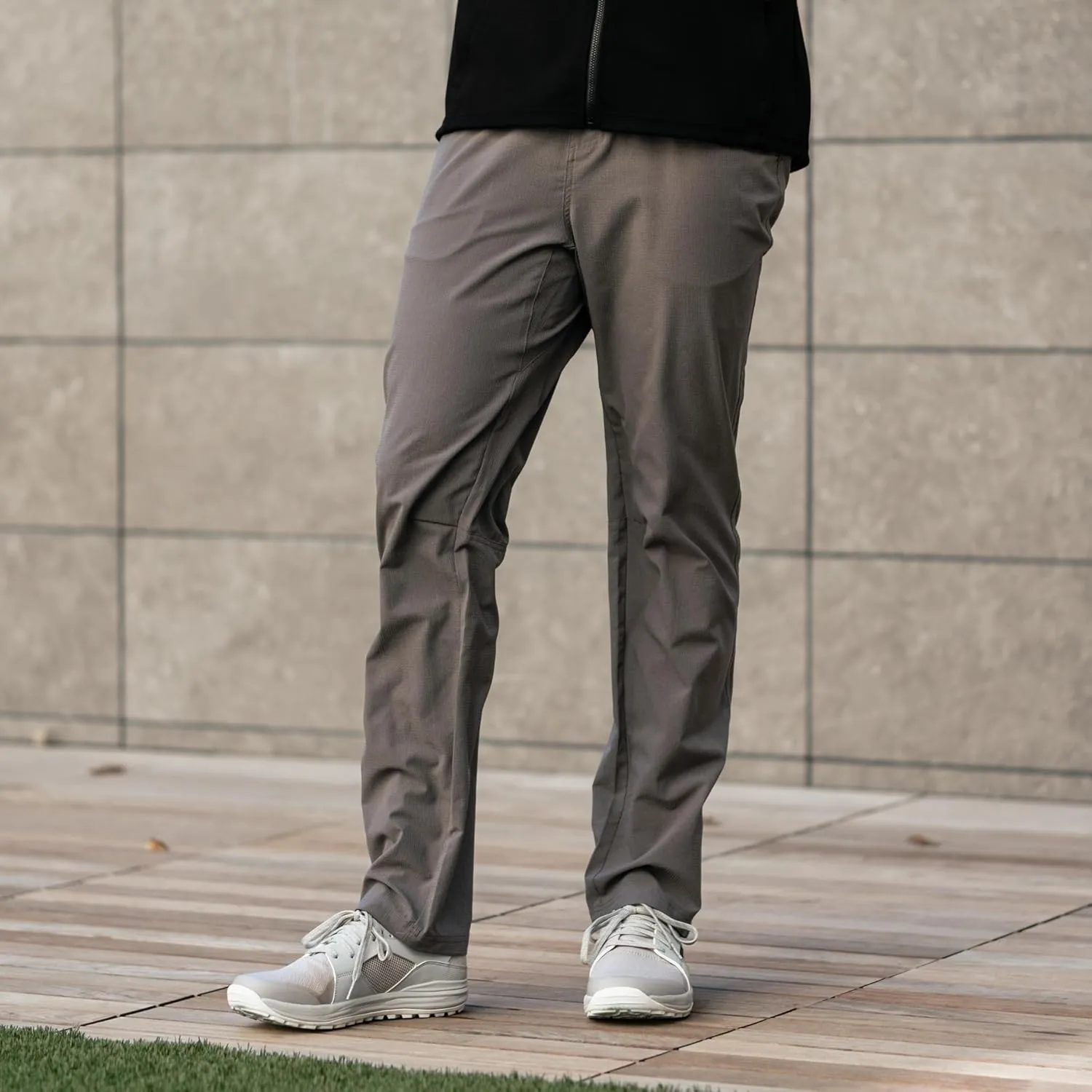 KETL MTN Vent Lightweight Straigt Fit Pants: Summer Hiking & Travel - Ultra-Breathable, Packable & Stretchy - Men's
