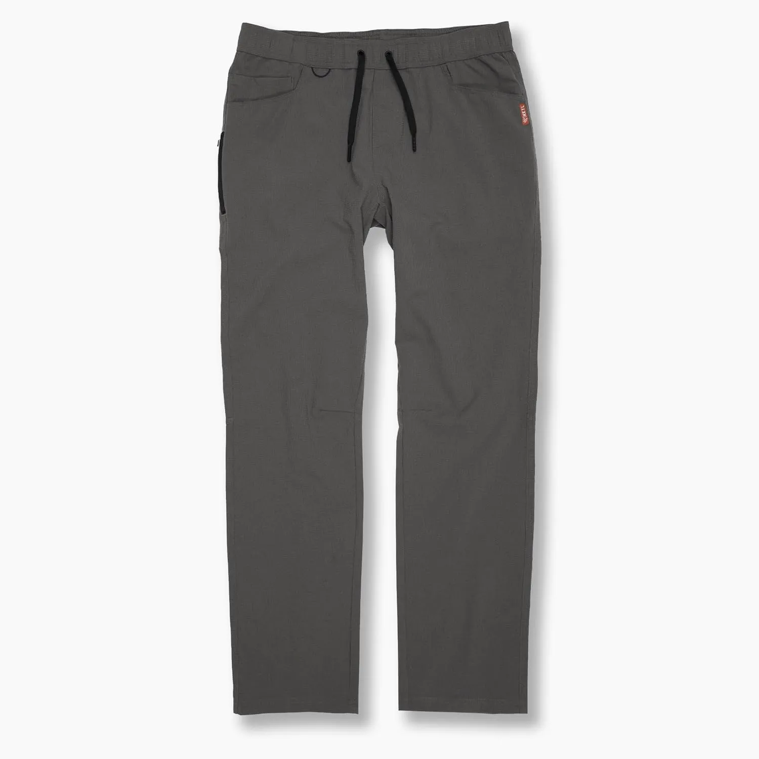 KETL MTN Vent Lightweight Straigt Fit Pants: Summer Hiking & Travel - Ultra-Breathable, Packable & Stretchy - Men's