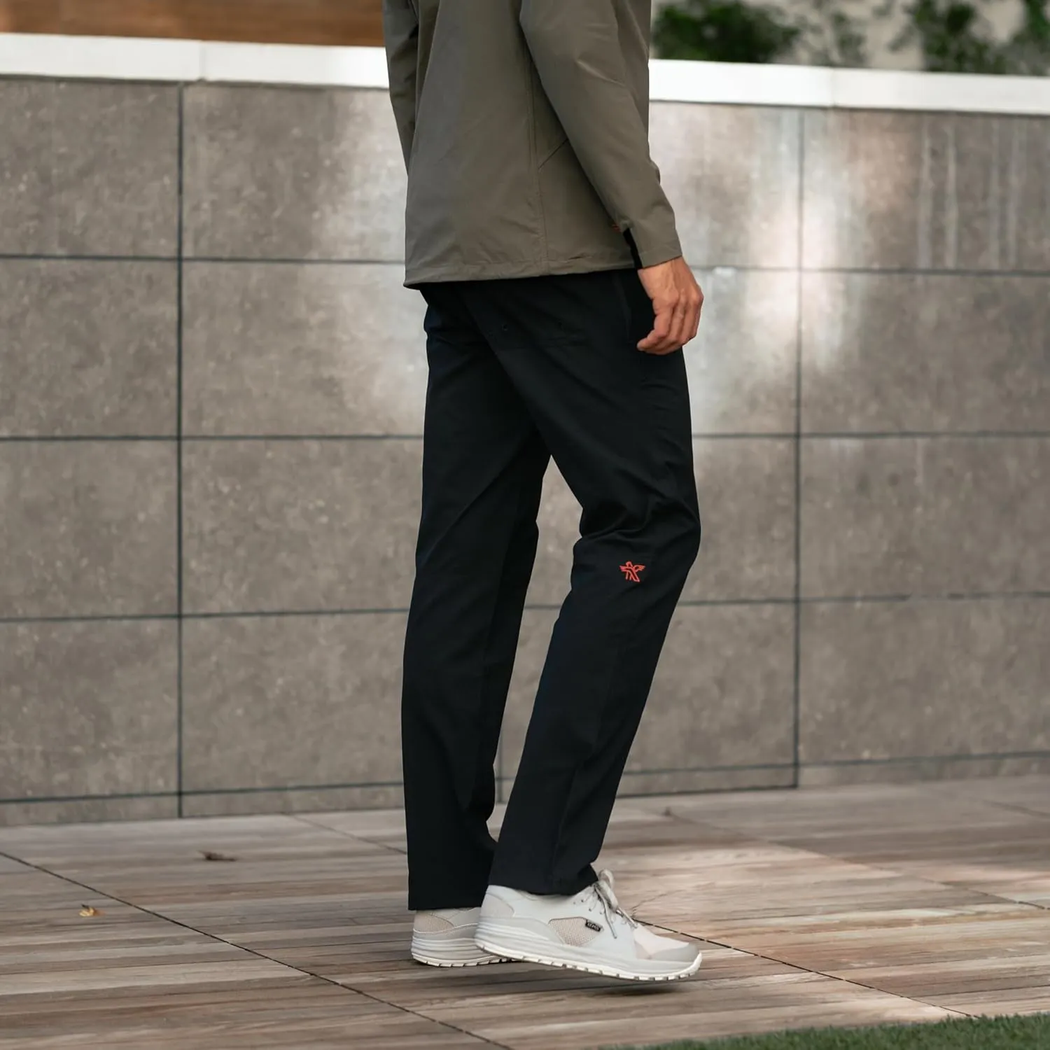 KETL MTN Vent Lightweight Straigt Fit Pants: Summer Hiking & Travel - Ultra-Breathable, Packable & Stretchy - Men's