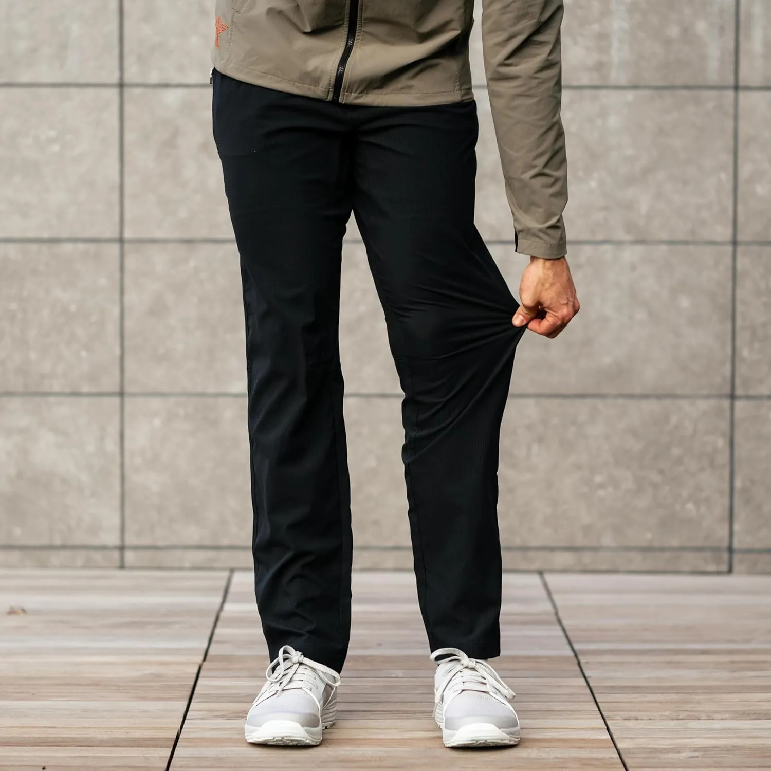 KETL MTN Vent Lightweight Straigt Fit Pants: Summer Hiking & Travel - Ultra-Breathable, Packable & Stretchy - Men's
