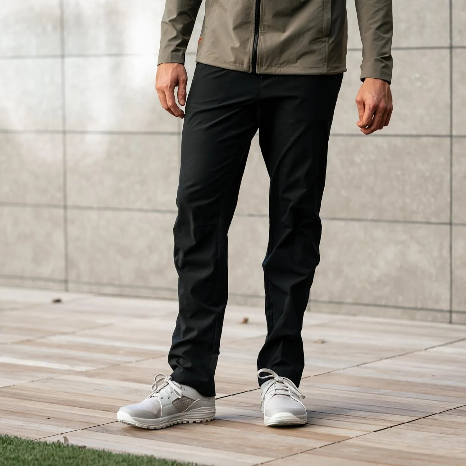 KETL MTN Vent Lightweight Straigt Fit Pants: Summer Hiking & Travel - Ultra-Breathable, Packable & Stretchy - Men's