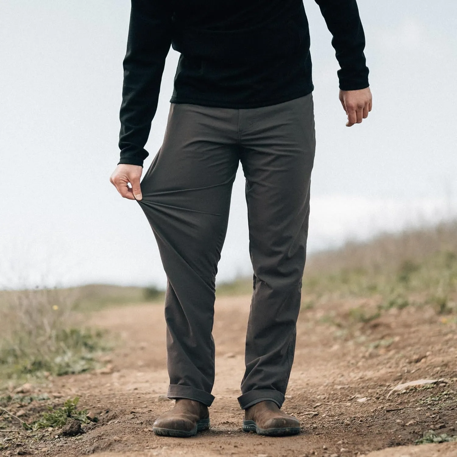 KETL Shenanigan Hiking Pants Straight Fit - Lightweight, Stretchy, Packable, Adventure Travel Men's Pants