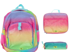 KIDS OMBRE GLITTER BACKPACK - PINK